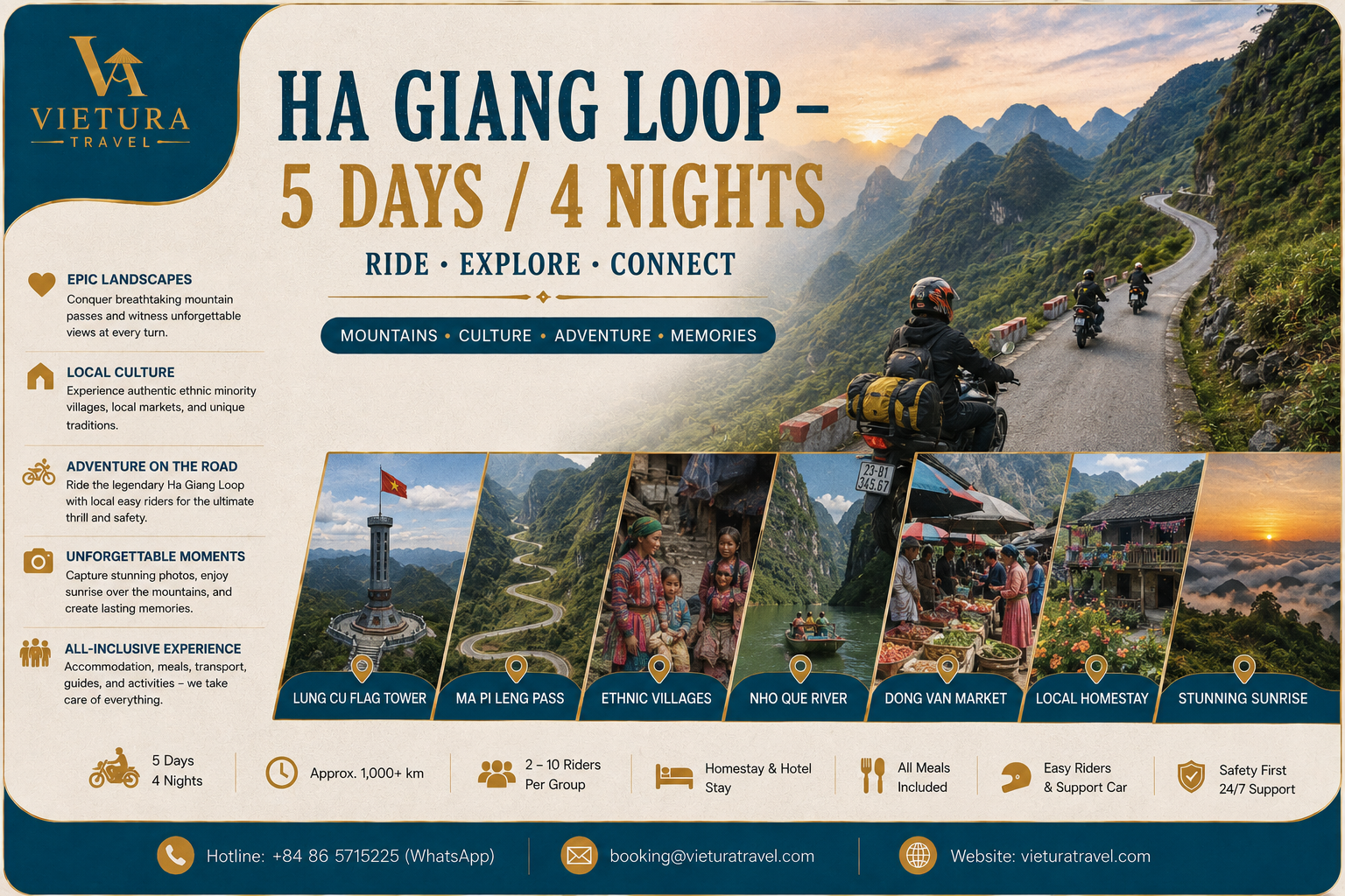 HA GIANG LOOP – 5 DAYS / 4 NIGHTS