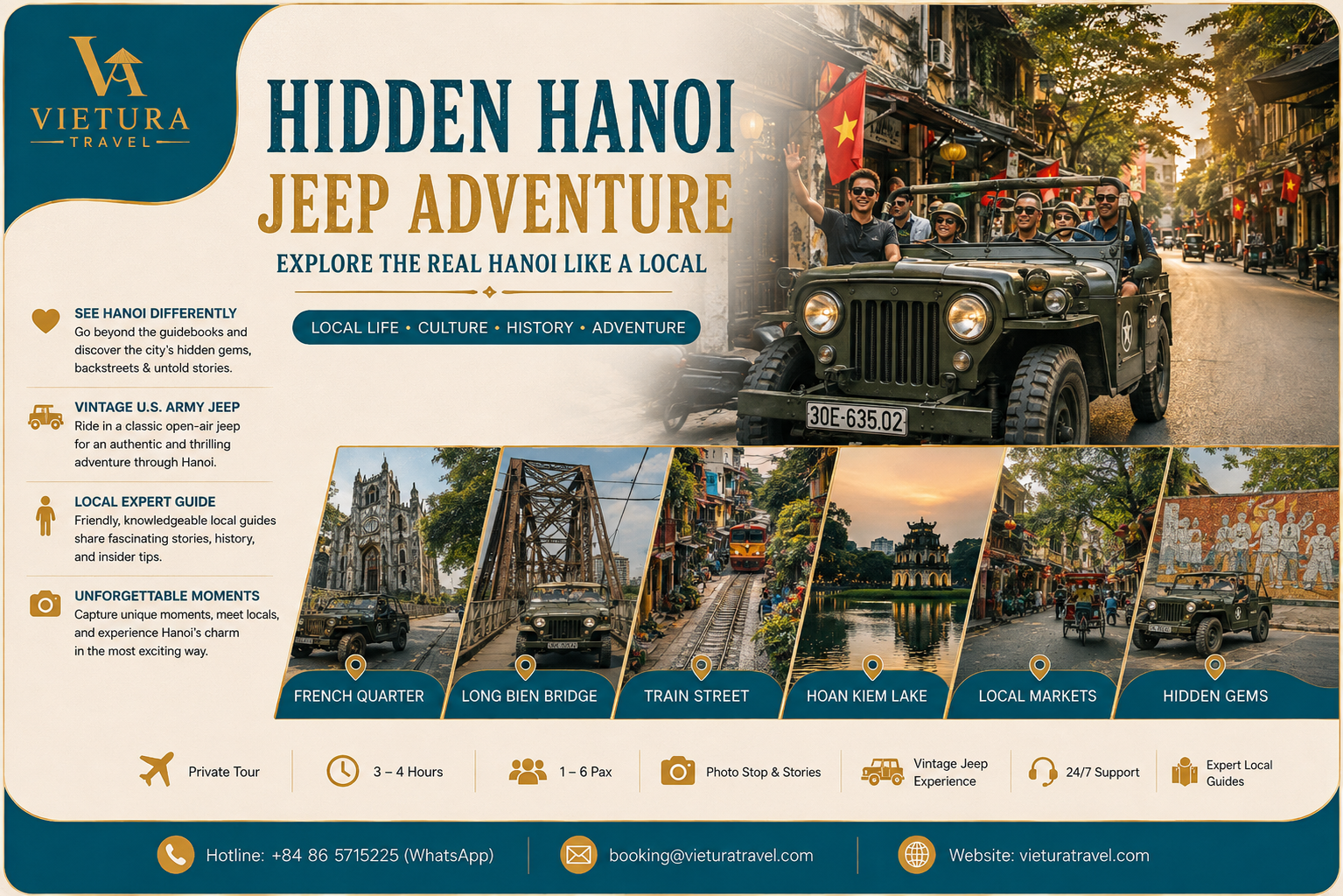 Hidden Hanoi Jeep Adventure